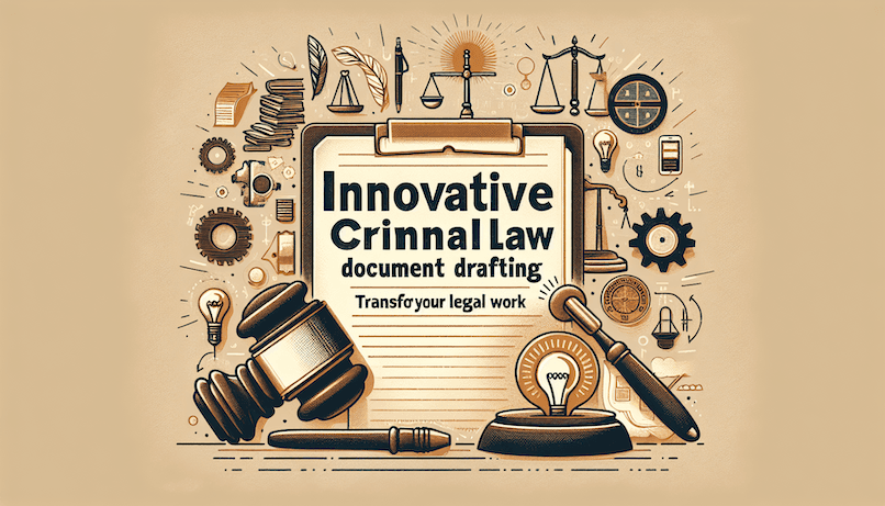 Featured image for Innovative Criminal Law Document Drafting: Transform Your Legal Work